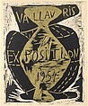 Vallauris Exhibition 1954, Pablo Picasso  Spanish, Linoleum cut