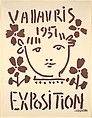 Vallauris Exhibition 1951, Pablo Picasso  Spanish, Linoleum cut