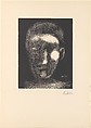 Head of a Boy II, Pablo Picasso  Spanish, Linoleum cut