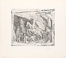Abduction with Célestine, a Ruffian, a Girl and a Lord with His Valet, from 347 Suite, Pablo Picasso  Spanish, Aquatint