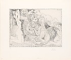 La vie en rose ("Quand... Il me parle tout bas"), from 347 Suite, Pablo Picasso  Spanish, Etching