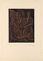 Petit Déjeuner sur l'herbe, after Manet, Pablo Picasso (Spanish, Malaga 1881–1973 Mougins, France), Linoleum cut