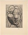Head of a Woman, Pablo Picasso (Spanish, Malaga 1881–1973 Mougins, France), Drypoint
