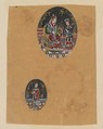 Designs for Jewelry, Anonymous, French, 19th century, Gouache, graphite, pen and black ink
