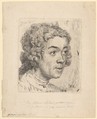 Self-Portrait as a Young Man, Jean Etienne Liotard (Swiss, Geneva 1702–1789 Geneva), Etching, second state of three