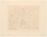 The Dance, Pablo Picasso (Spanish, Malaga 1881–1973 Mougins, France), Drypoint