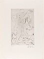 Game on the Beach, Pablo Picasso (Spanish, Malaga 1881–1973 Mougins, France), Drypoint