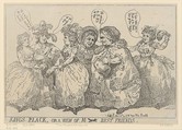 Kings Place, or a View of M [Fox's] Best Friends, Thomas Rowlandson  British, Etching