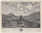 Ier Vue du Parc de Neu-Waldeck prise du Pavillon Chinois vers l'Orient, from Views of the Park and Gardens of Marshal Count de Lacy at Neu-waldegg, Jakob Matthias Schmutzer  Austrian, Engraving