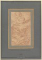 St. Michael Casting Down Lucifer, after Pier Francesco Mola, Louis Jean Jacques Durameau (French, Paris 1733–1796 Versailles), Red chalk