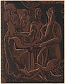 Petit Déjeuner sur l'herbe, after Manet, Pablo Picasso (Spanish, Malaga 1881–1973 Mougins, France), Linoleum cut