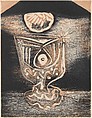 A Glass by Lamplight, Pablo Picasso (Spanish, Malaga 1881–1973 Mougins, France), Linoleum cut