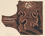 Small Bacchanal, Pablo Picasso (Spanish, Malaga 1881–1973 Mougins, France), Linoleum cut