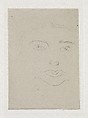 Irène – Face, Henri Matisse (French, Le Cateau-Cambrésis 1869–1954 Nice), Etching on chine collé