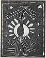 U.A.P. 54, Dominique Baudart (French, active mid-20th century), Linoleum cut