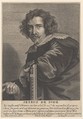 Portrait of Pieter de Jode the Younger, Pieter de Jode II Flemish, Engraving