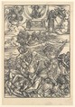 The Four Avenging Angels, from "The Apocalypse", Albrecht Dürer (German, Nuremberg 1471–1528 Nuremberg), Woodcut