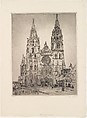 Chartres Cathedral, John Marin American, Etching