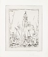 Woolworth Building, No. 2, John Marin American, Etching and drypoint; second state of two