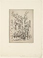 Della Fava, Venice, John Marin American, Etching