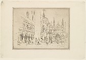 Piazzetta, S. Marco, John Marin American, Etching