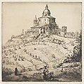 San Luca dei Colli, Donald Shaw MacLaughlan  American, born Canada, Etching; second state of two