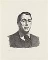 Portrait of Eugene Speicher, First Stone, George Bellows (American, Columbus, Ohio 1882–1925 New York), Lithograph