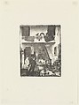 The Studio, Christmas 1916, George Bellows (American, Columbus, Ohio 1882–1925 New York), Lithograph