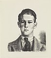 Head of Gregory, George Bellows (American, Columbus, Ohio 1882–1925 New York), Lithograph