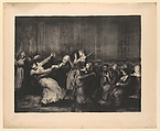 Dance in a Madhouse, George Bellows  American, Lithograph
