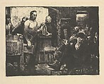 The Jury, George Bellows  American, Lithograph