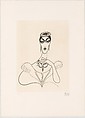 Callas, Al Hirschfeld  American, Etching
