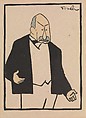 Stage Folks; A Book of Caricatures, Alfred J. Frueh (American, Lima, Ohio 1880–1968 Sharon, Connecticut), Linoleum cut