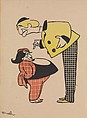 Stage Folks; A Book of Caricatures, Alfred J. Frueh (American, Lima, Ohio 1880–1968 Sharon, Connecticut), Linoleum cut