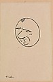 Stage Folks; A Book of Caricatures, Alfred J. Frueh (American, Lima, Ohio 1880–1968 Sharon, Connecticut), Linoleum cut