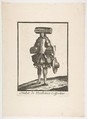 Habit de Mallettier Coffrettier, Anonymous, French, 17th century French, Etching