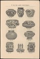 Catalogue of the F. M. Co., Art Pottery, Barbotine Vases, Baskets, Jardineres, &c., Faience Manufacturing Company (American, Greenpoint, New York, 1881–1892), Illustrations: wood engraving