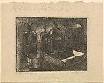 Still Life, Walther Karl Heinrich Kühn Austrian or German, Etching and aquatint