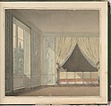 Designs for Furniture, Pierre Antoine Bellangé (French, Paris 1758–1827 Paris), Pen and black ink, graphite, and watercolor