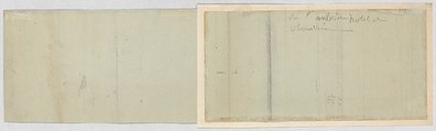 Design for a Frieze with Putti and Garland (related to the Arc du Carrousel), Anonymous, French, 19th century, Pen and black ink over graphite