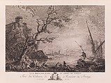 Oeuvres de Joseph Vernet...representant divers ports de mer en France et d'Italie, Joseph Vernet (French, Avignon 1714–1789 Paris), Plates: etchings and engravings