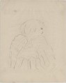 Jane Hading, Henri de Toulouse-Lautrec  French, Crayon lithograph on china paper