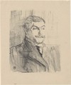 Lucien Guitry, Henri de Toulouse-Lautrec (French, Albi 1864–1901 Saint-André-du-Bois), Crayon lithograph on china paper