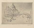 Santa Maria Della Salute, Venice, John Marin (American, Rutherford, New Jersey 1870–1953 Cape Split, Maine), Etching