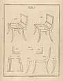 London Chair-Makers' and Carvers' Book of Prices, for Workmanship..., T. Sorrell (London), Illustrations: engraving