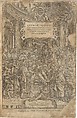 De humani corporis fabrica (Of the Structure of the Human Body), Andreas Vesalius (Flemish, Brussels 1514–1564 Zakynthos, Greece), Woodcut