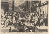 The Adoration of the Shepherds, Surrounded by Moses and Five Prophets, Jacob Matham  Netherlandish, Engraving; second state of two