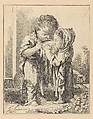 Les Petits Buveurs de lait (The Little Milk Drinkers), from Suite d'estampes gravées par madame la marquise de Pompadour d'après les pierres gravées de Guay, graveur du Roi, Madame la Marquise de Pompadour French, Etching and engraving