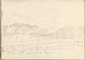 Smaller Italian sketchbook (containing 43 drawings on 44 leaves), Joseph Wright (Wright of Derby) (British, Derby 1734–1797 Derby), Graphite, pen and ink, brush and gray and yellow wash or watercolor