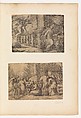 The Annunciation, Andrea Schiavone (Andrea Meldola) Italian, Etching